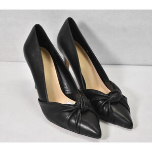 Coutgo Women's Knot High Heeled Sandals Closed Pointed Toe Stiletto Pumps Sz 5.5